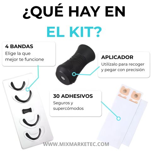 AirZen™ Kit 4 dilatadores nasales + 30 parches magnéticos